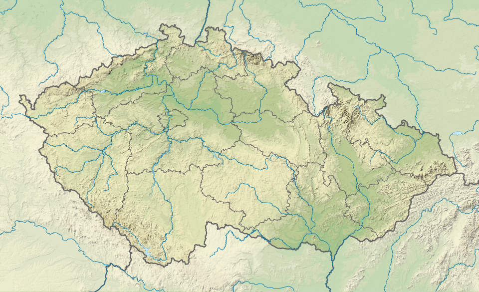 Mapa České republiky